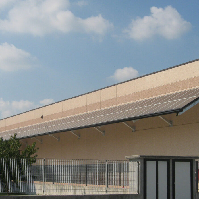 Pensilina - Impianto Fotovoltaico